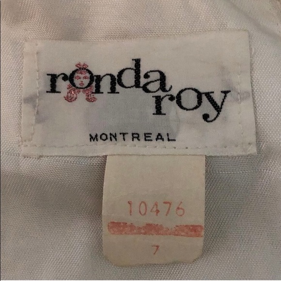 Vintage Ronda Roy Cocktail Dress - Picture 5 of 6